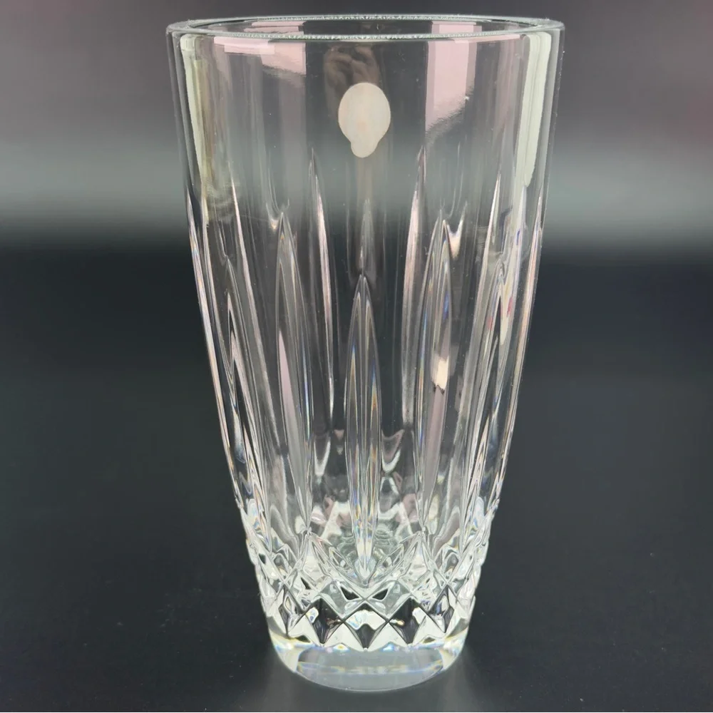 Waterford Crystal 60th Anniversary  Commemorative Lismore Pattern Vase